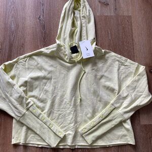 NIKE YOGA yellow sweatshirt